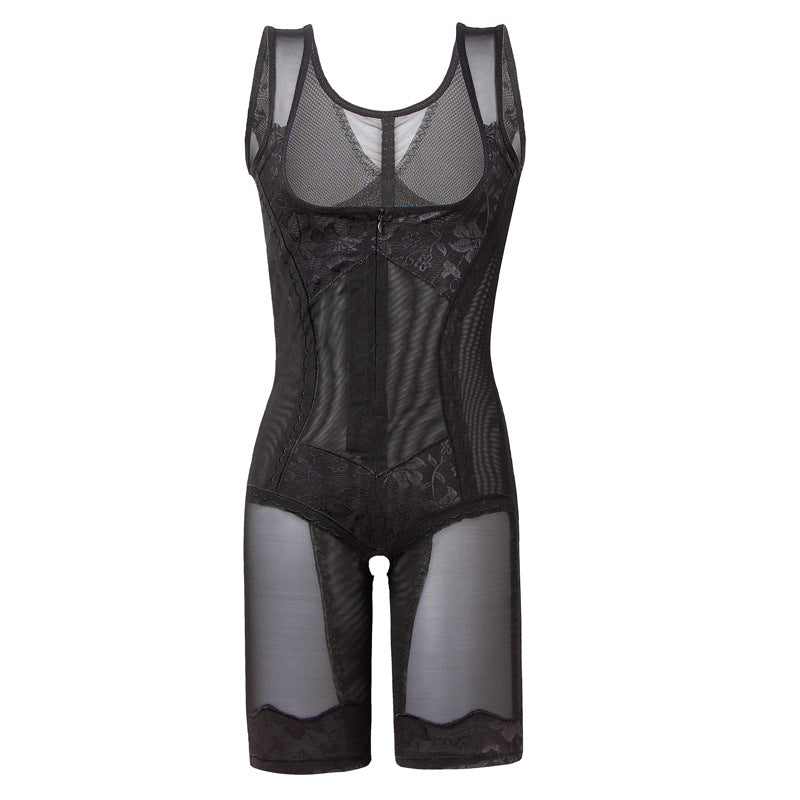 New Plus Size Shaping Bodysuit for Women with Zipper