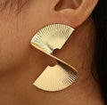 Golden Luxe Statement Earrings